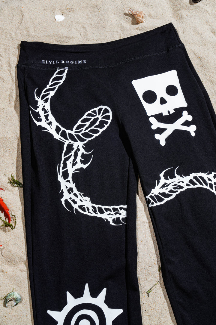 Anchor Love Pookie Leggings in Black