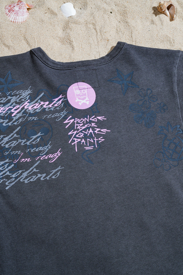 Low Tide Baby Tee in Vintage Ashes