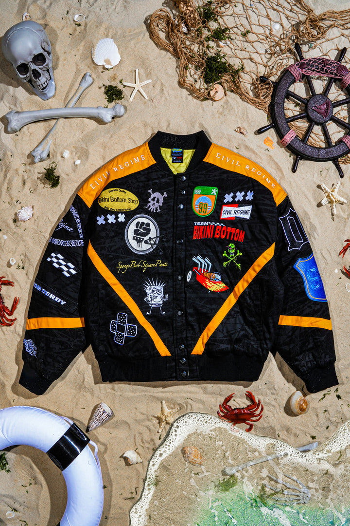 Team Bikini Bottom Racing Jacket in Black