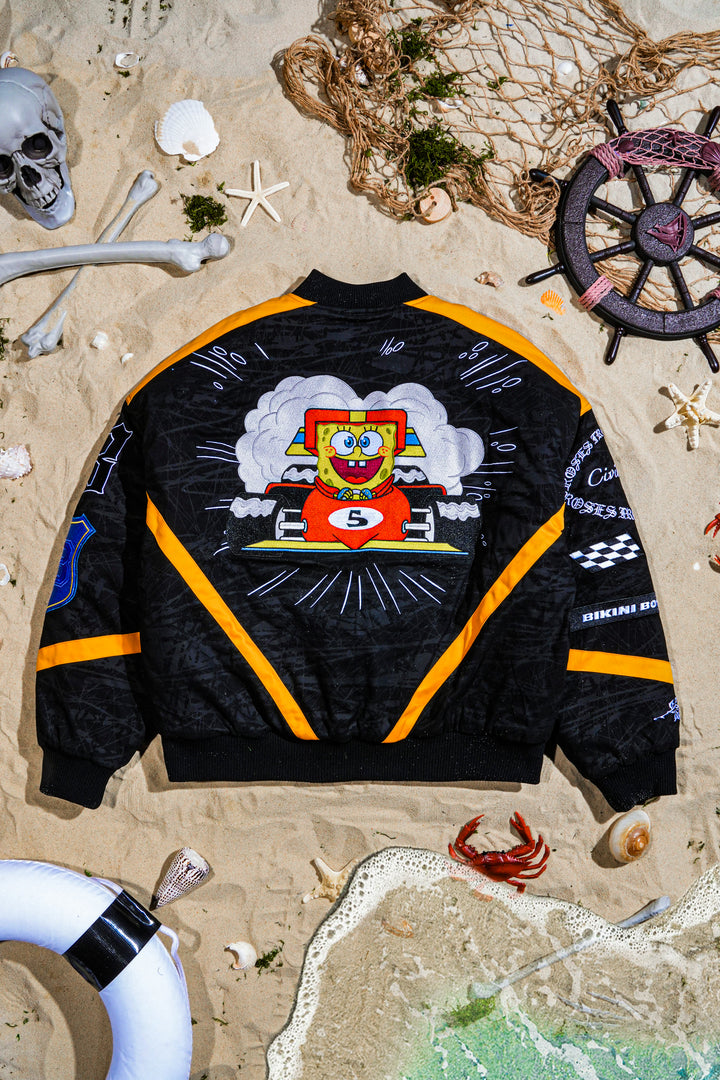 Team Bikini Bottom Racing Jacket in Black