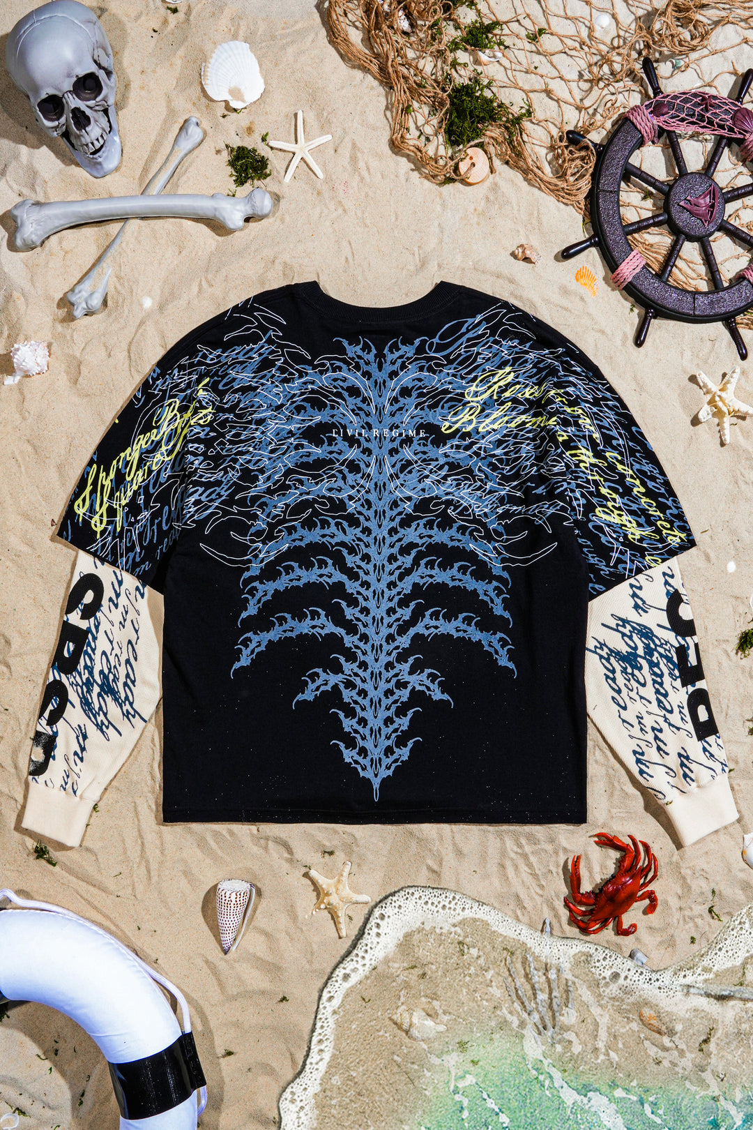 Bones 199X Twofer in Black/Butter