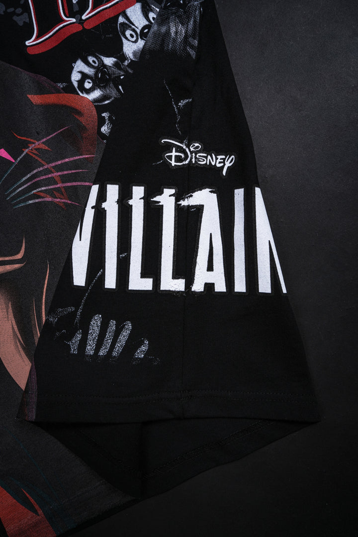 Sire Scar Boxy Tee in Black
