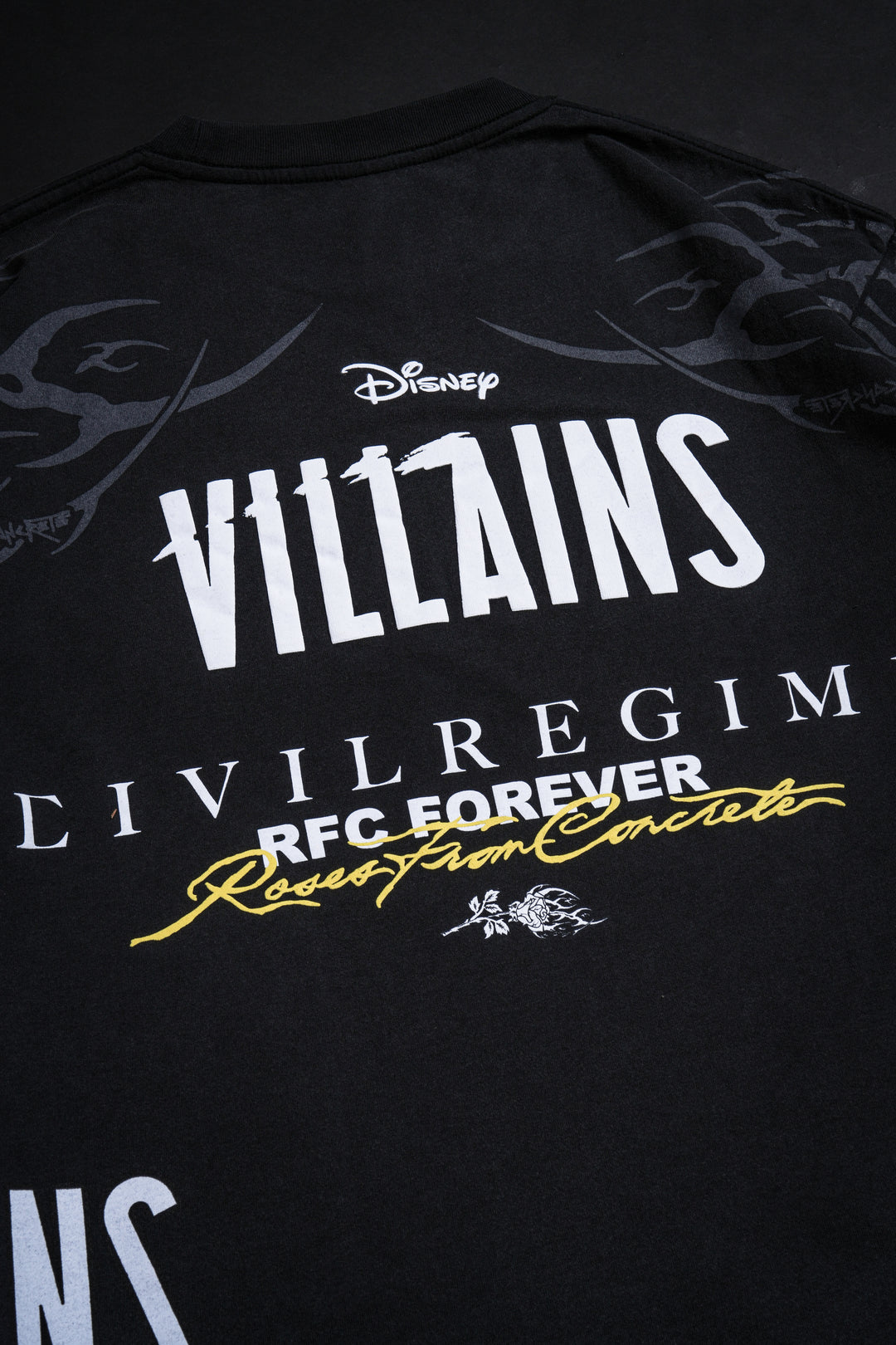 Wicked Queen Boxy Tee in Vintage Black