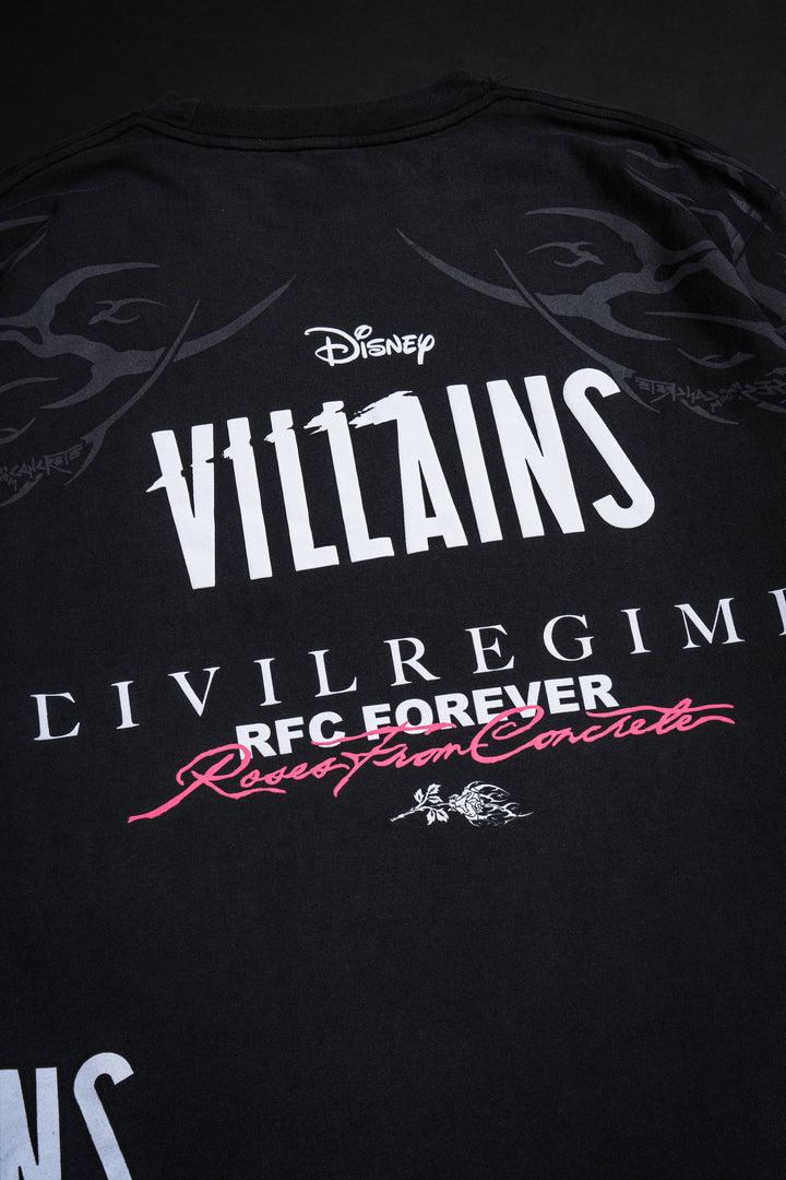 Devil Woman Boxy Tee in Vintage Black