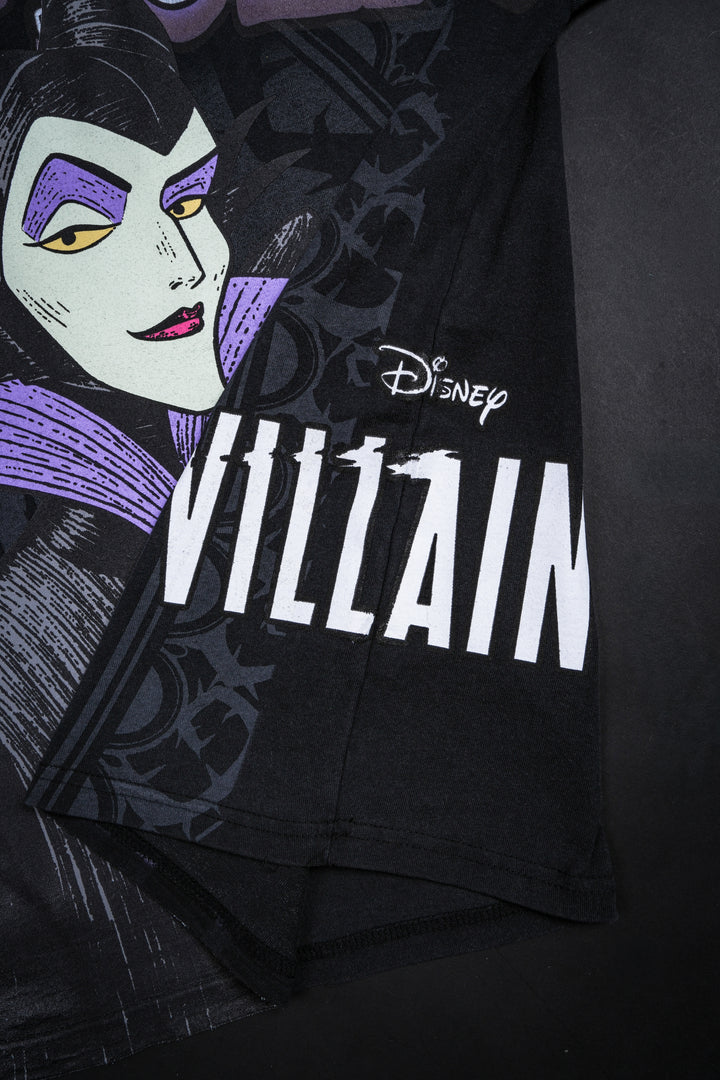 Mistress Of Evil Boxy Tee in Vintage Black