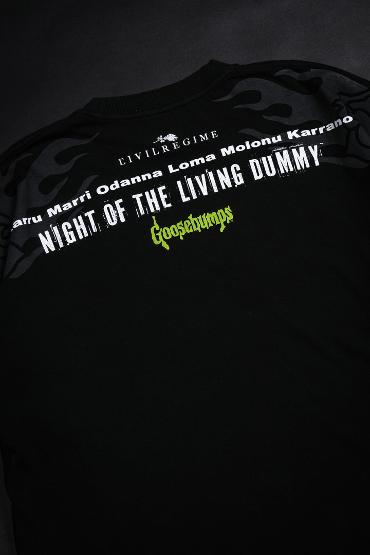 Living Dummy American Classic Oversized Tee in Black