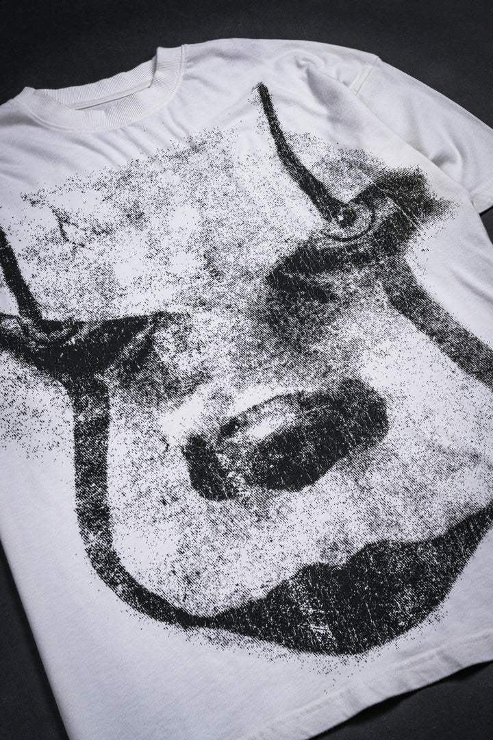 Clown Glare American Classic Oversized Tee in Butter