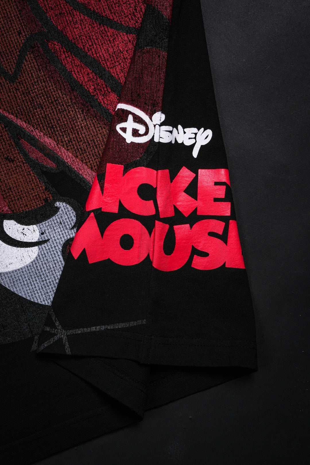 Count Mickey "SBS" 199X Oversized Tee in Black