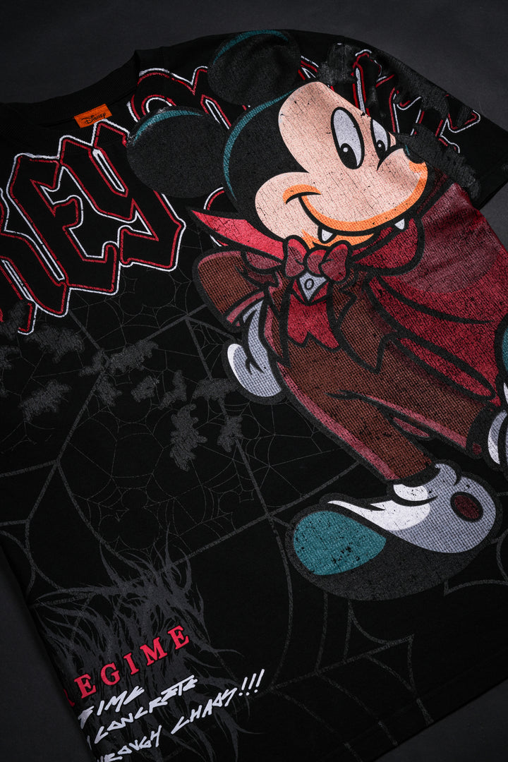 Count Mickey "SBS" 199X Oversized Tee in Black