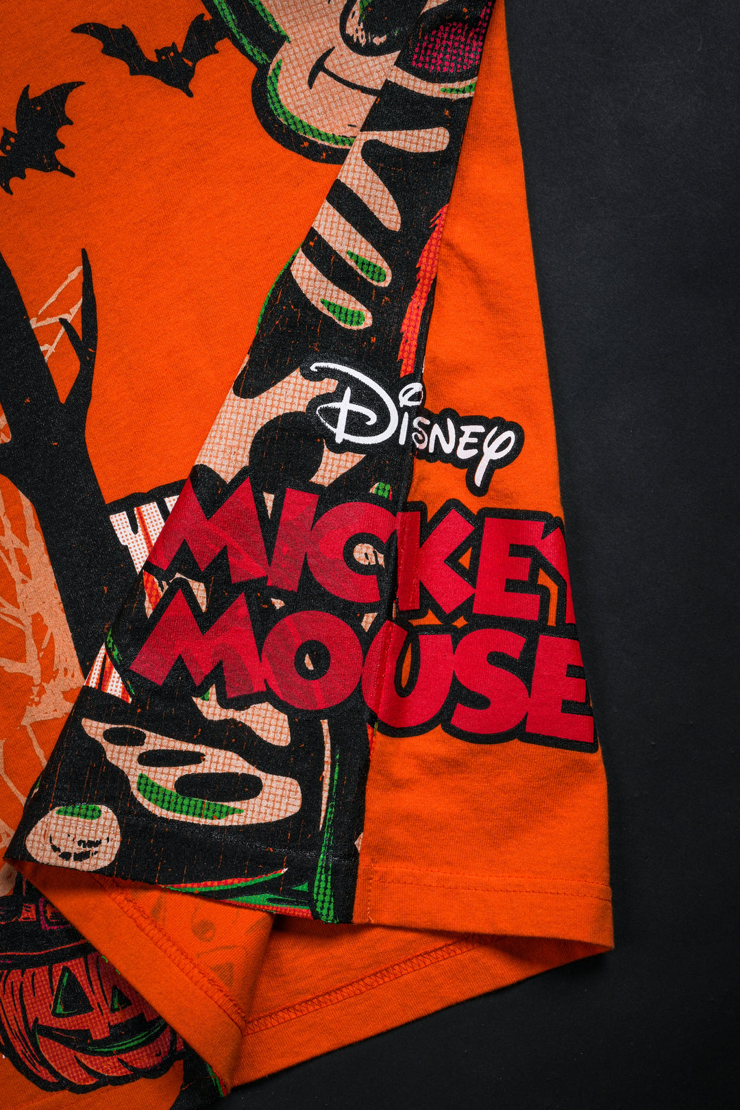 Cursed Bones "SBS" 199X Oversized Tee in Hallow Orange