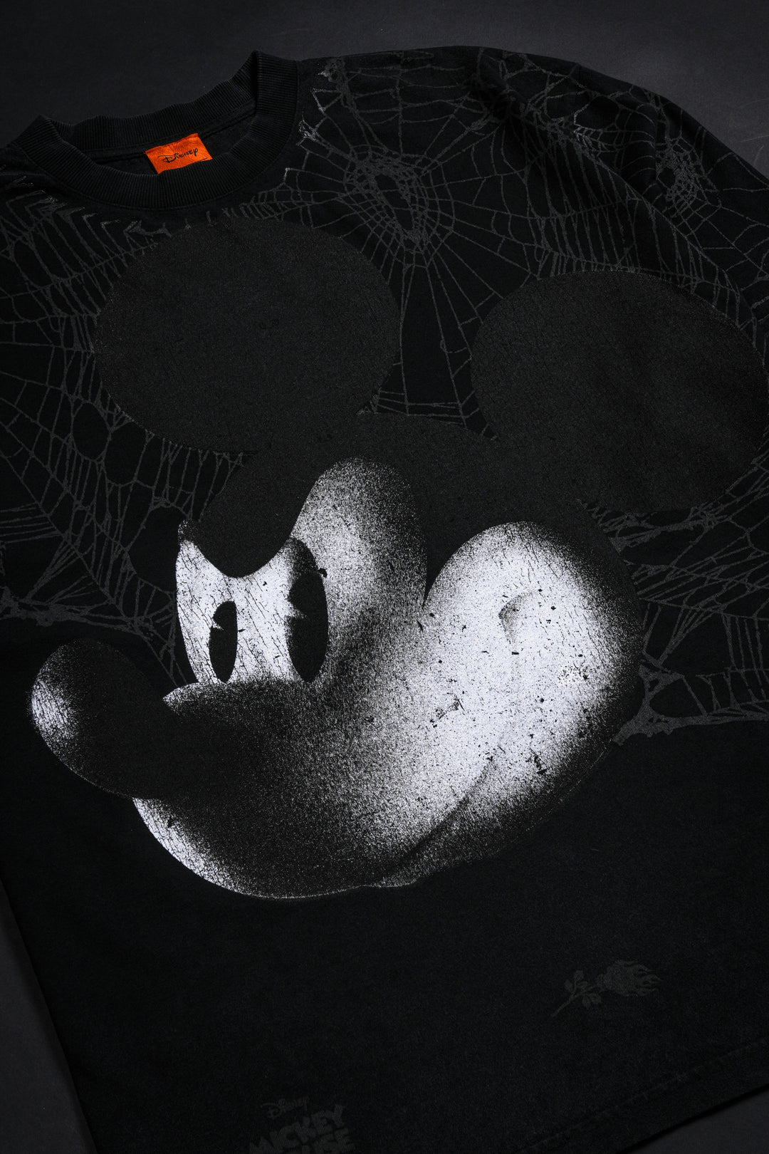 Mickey Glare 199X Oversized Tee in Vintage Black