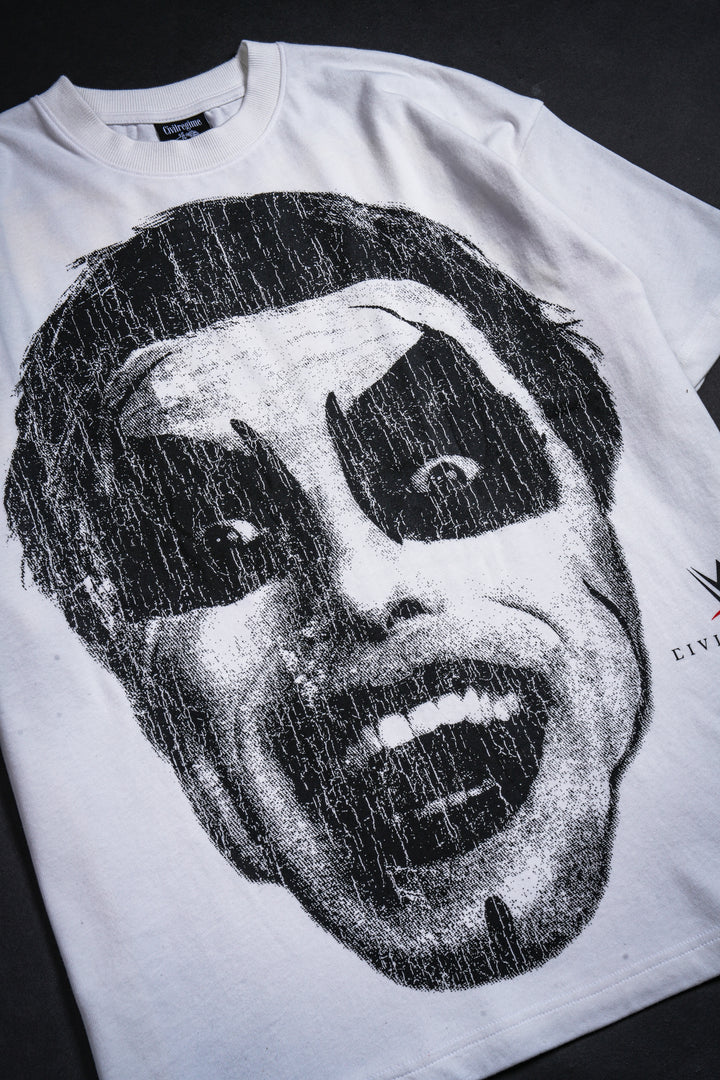 You Are Cursed American Classic Oversized Tee in Butter