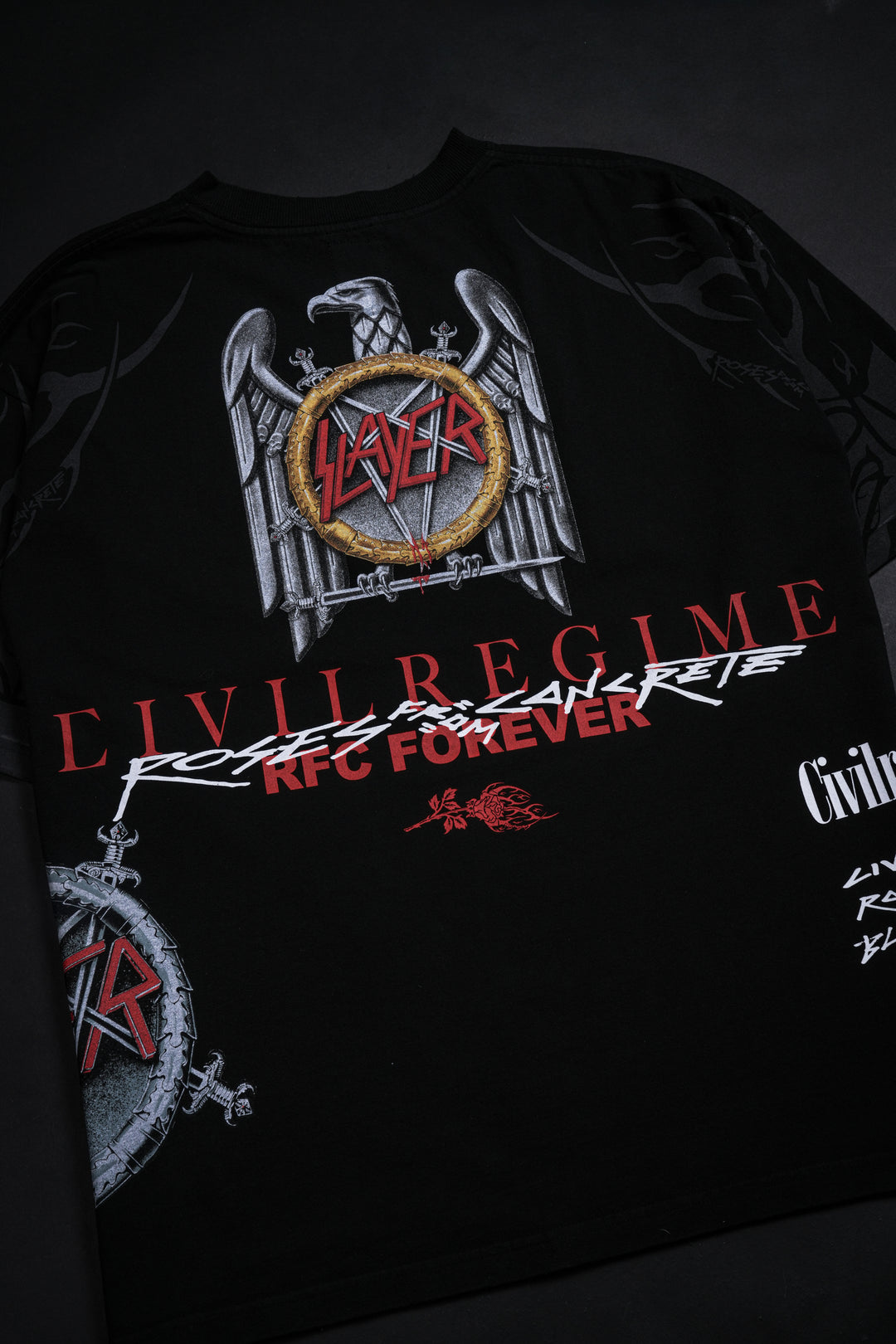Divine Intervention SBS 199X Oversized Tee in Black