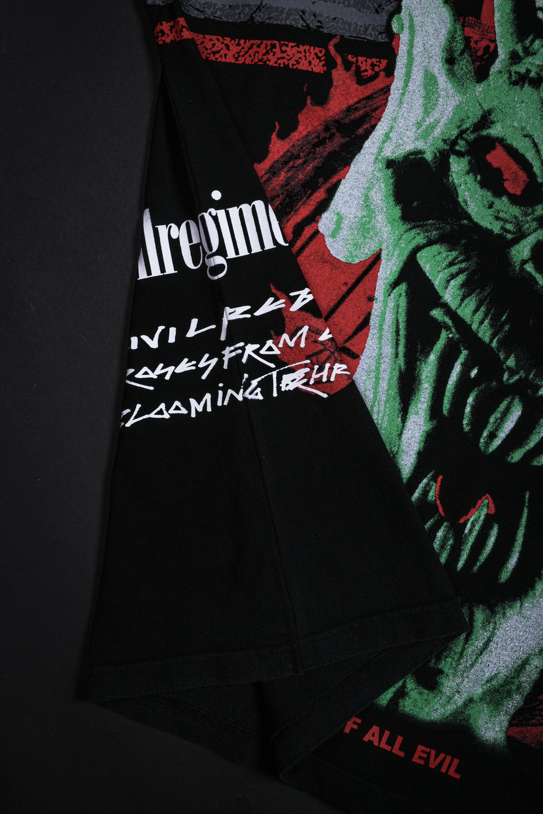 Root Of All SBS 199X Oversized Tee in Vintage Black