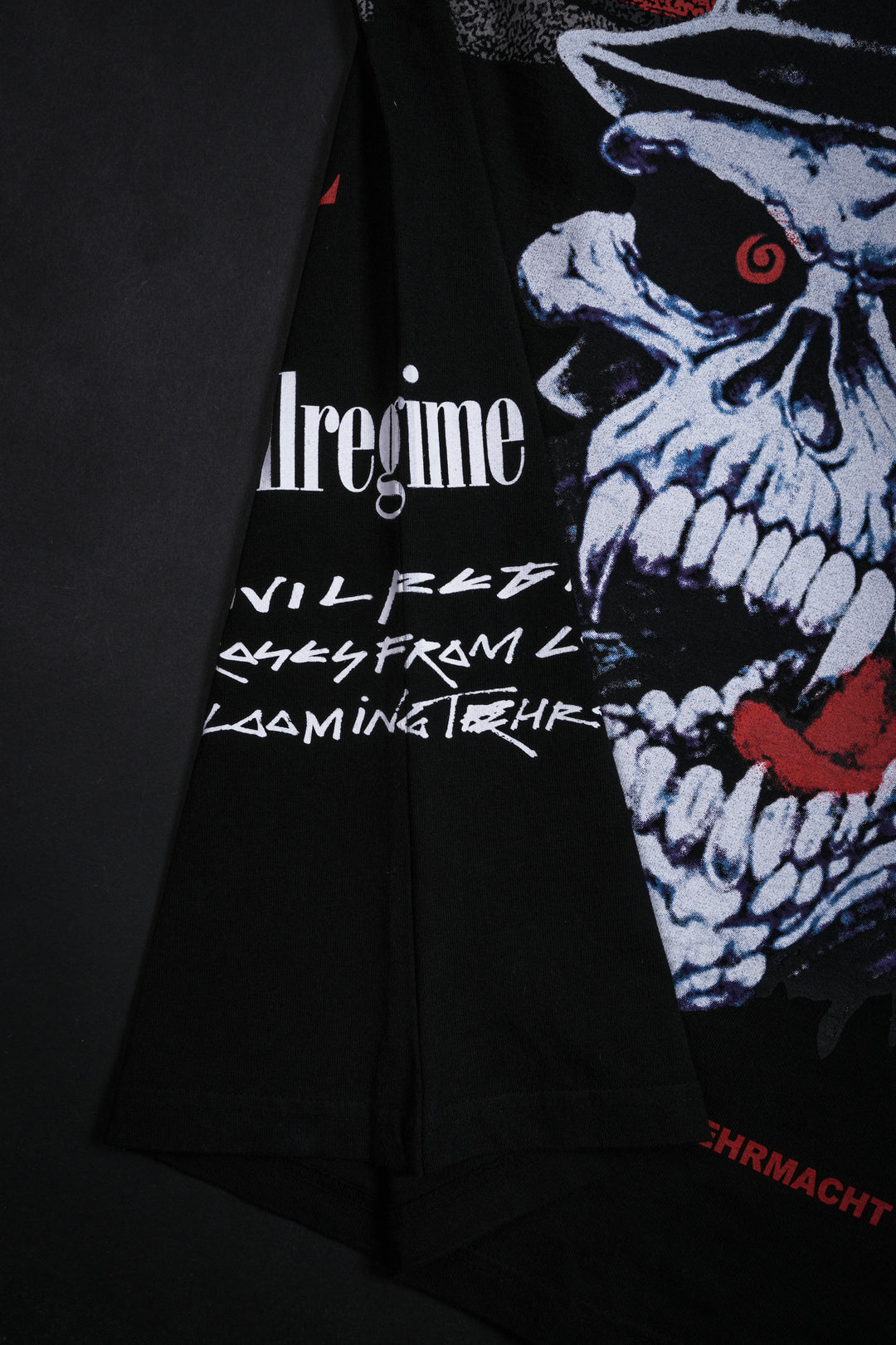 Slaytanic Wehrmacht SBS 199X Oversized Tee in Black