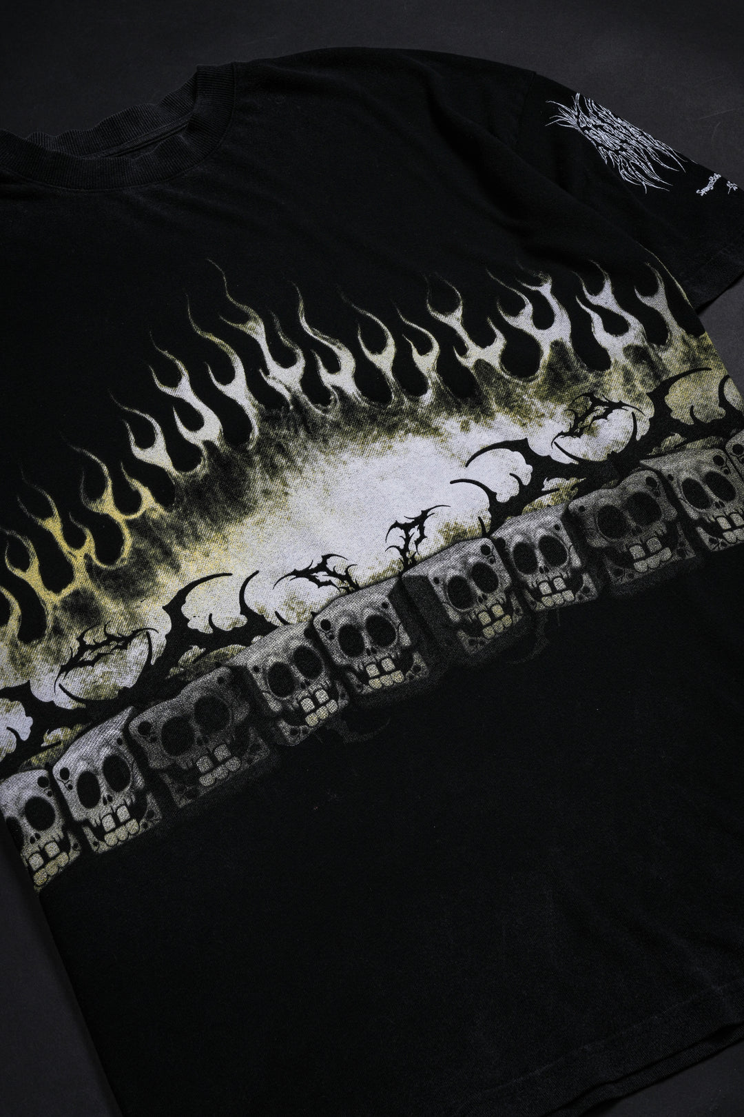 This Is Chaos American Classic Oversized Tee in Vintage Black