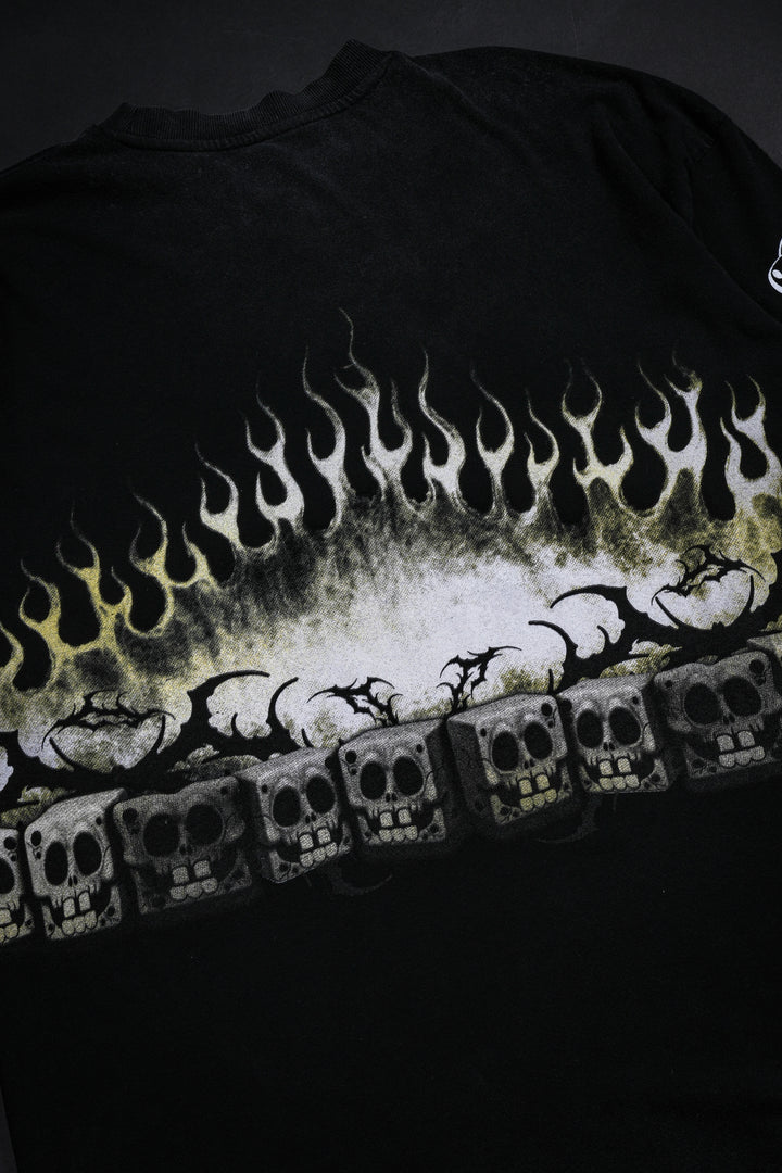 This Is Chaos American Classic Oversized Tee in Vintage Black