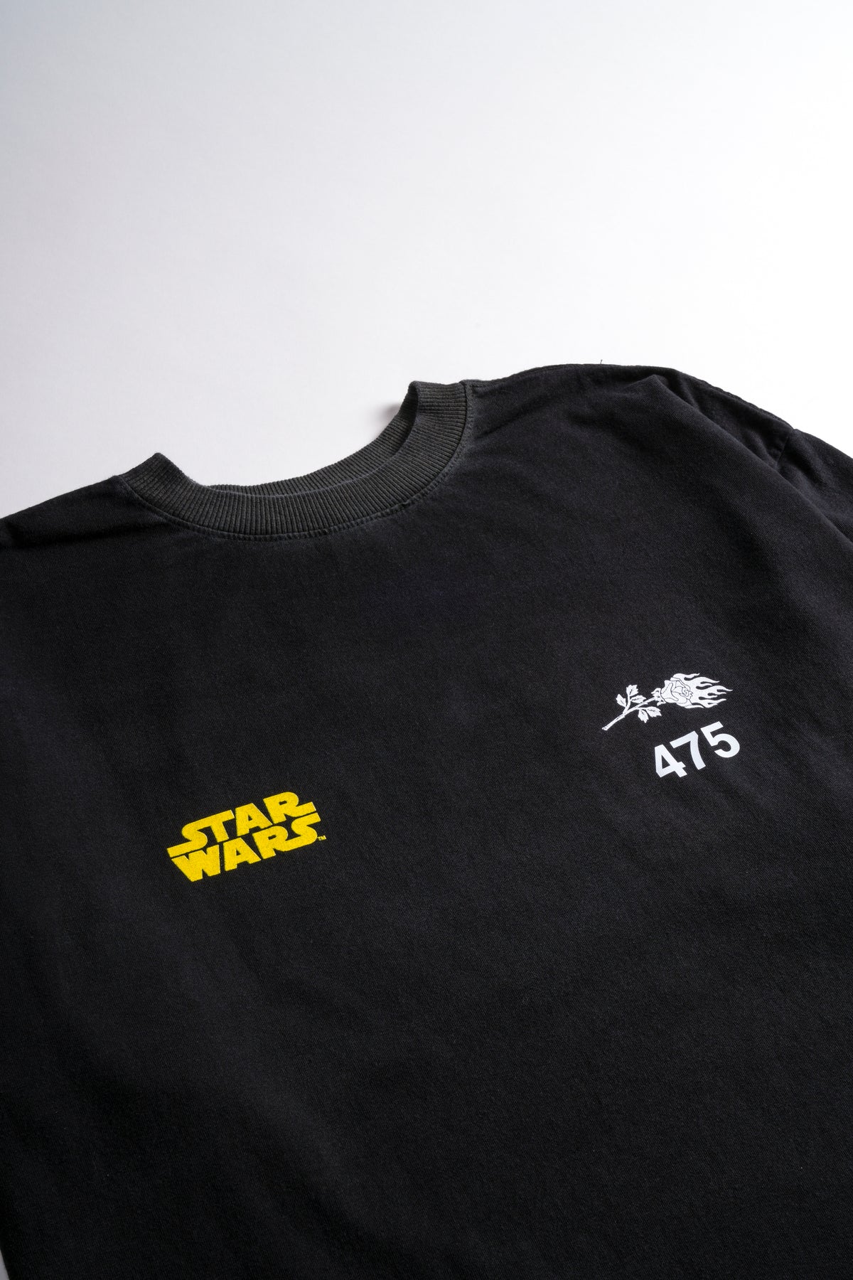 Star Wars Concrete Blue Crystal 199X Oversized Tee in Vintage Black ...