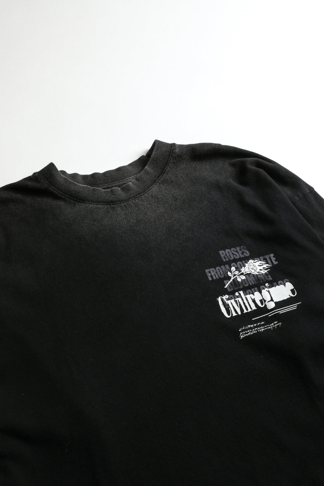 Even From A Dark Place American Classic Oversized Tee in Vintage Black