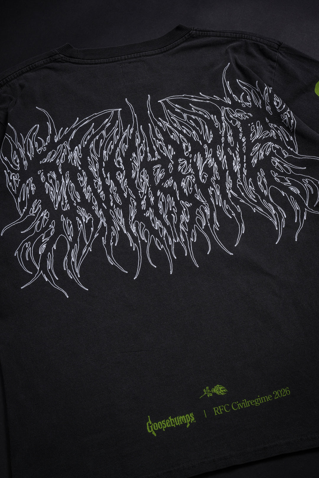 Nightmare Roses L/S Tee in Vintage Ashes