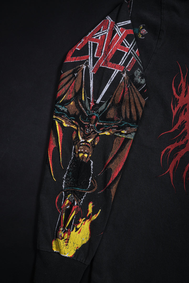 The Abyss Midnight L/S Tee in Vintage Ashes