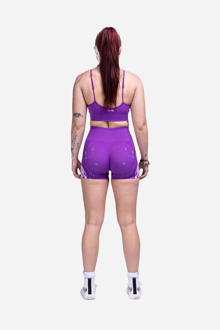 Kelly Seamless Bra in Deadpool Purple