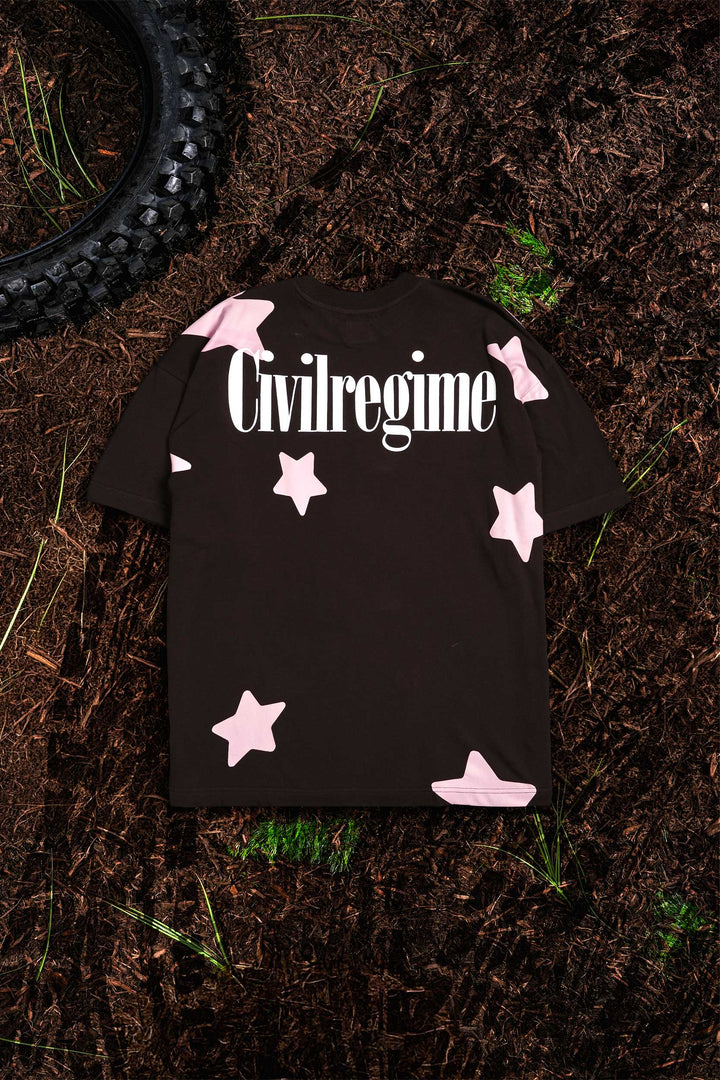 Powerpuff Girls American Classic Oversized Tee in Brown