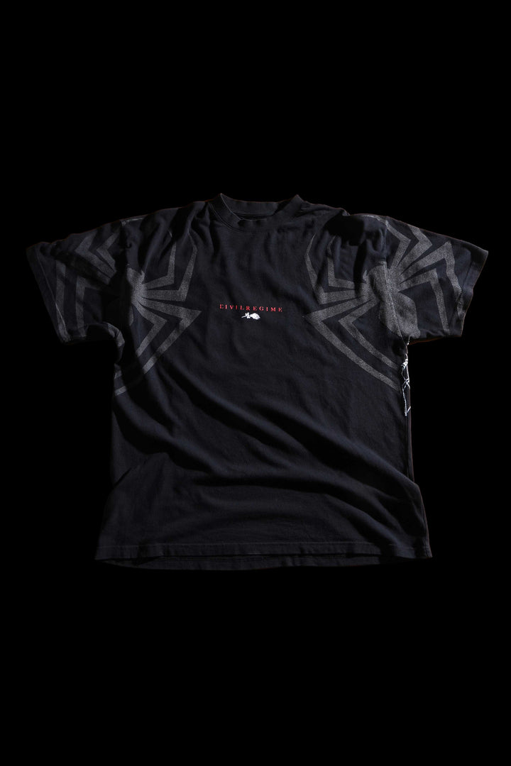 Spider Sense American Classic Oversized Tee in Black