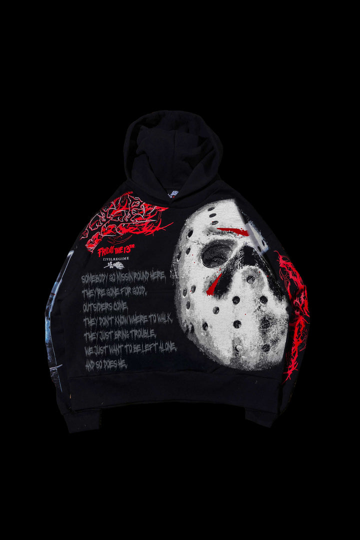 Crystal Lake Tales Forever Hoodie in Black
