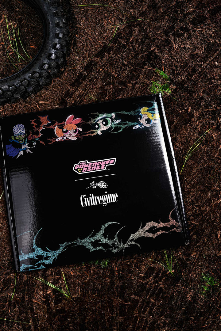 Powerpuff GIrls Part 1 Side By Side 199X Tee "Box Set" in Black