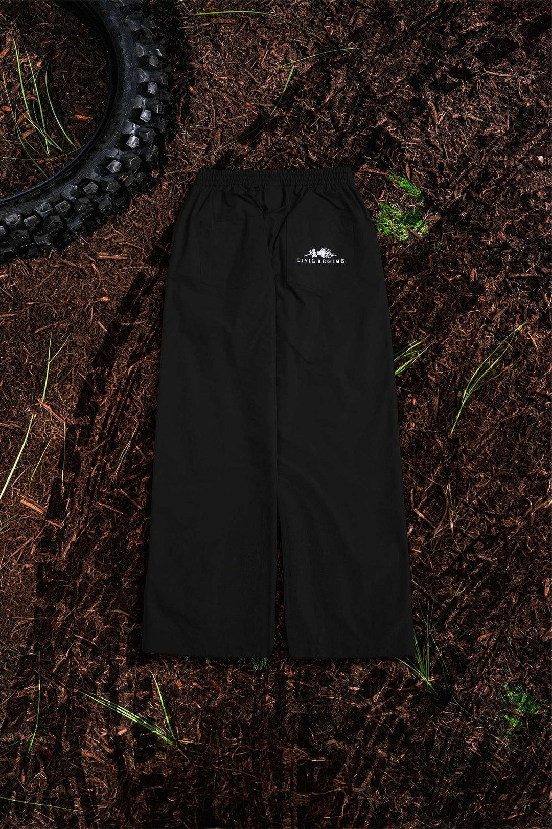 PPG Heart Track Pants in Black