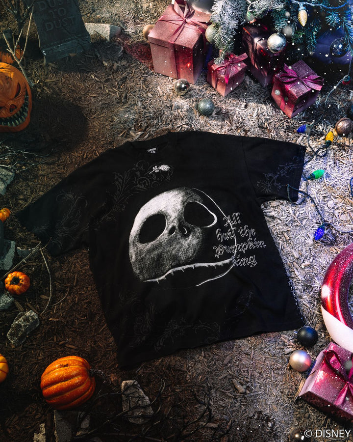 All Hail! American Classic Oversized Tee in Black