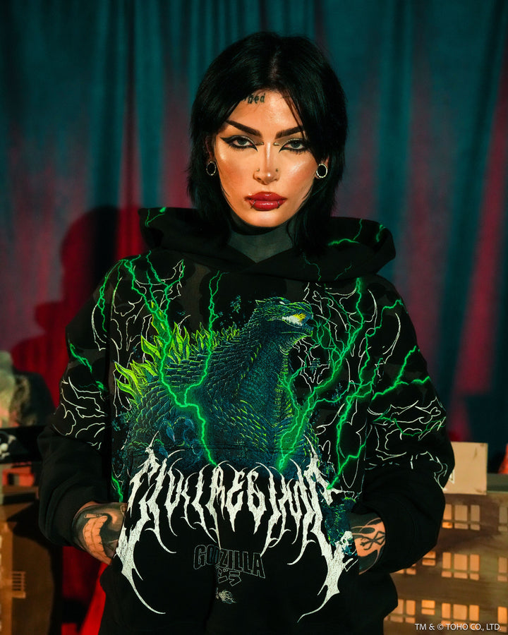 Electric Rage Forever Hoodie in Black