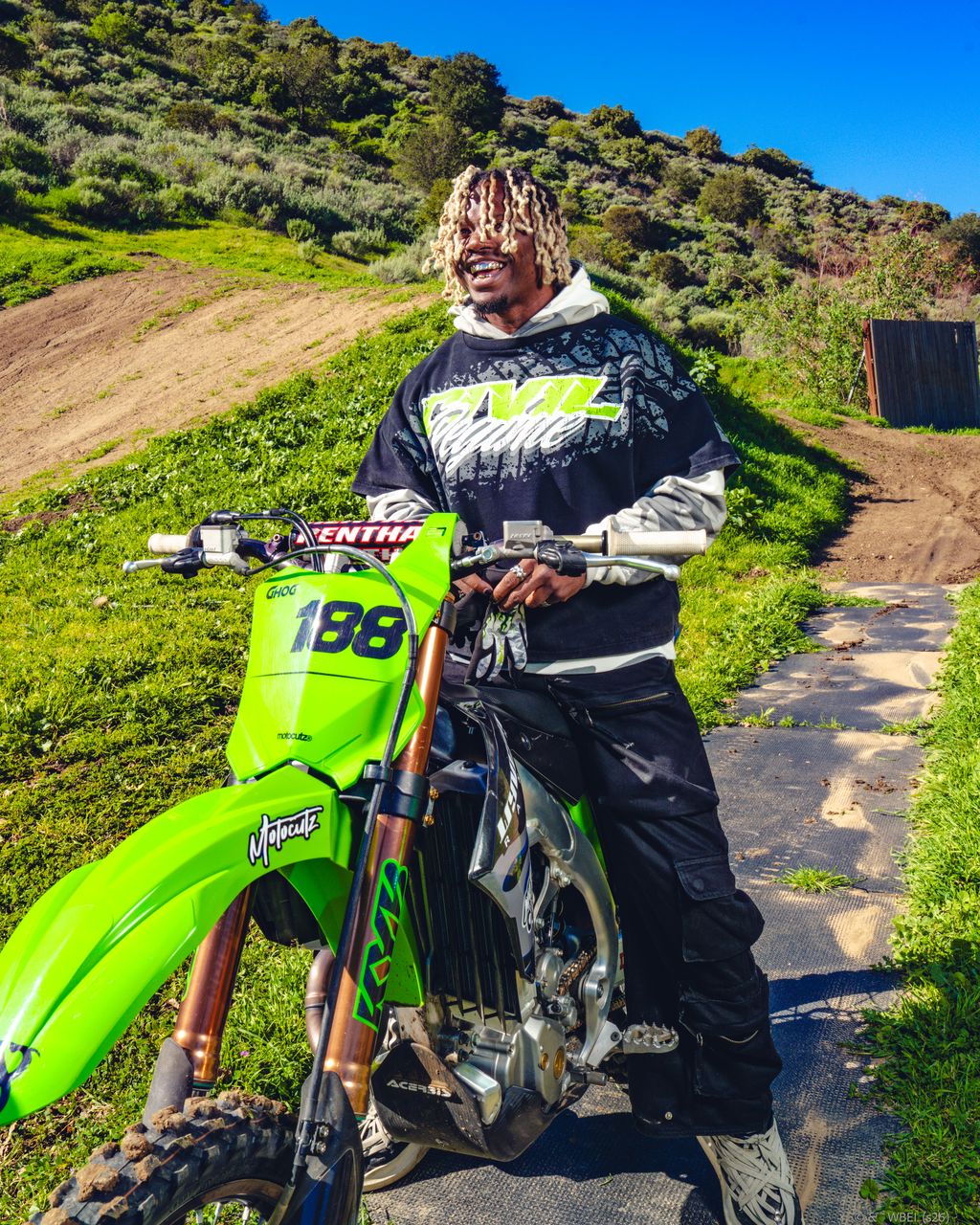 Civil Race Development Lex Double Layer Hoodie in Vintage Black/Camo